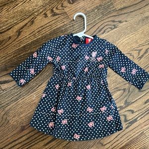 LFC navy dress size 3-6 months